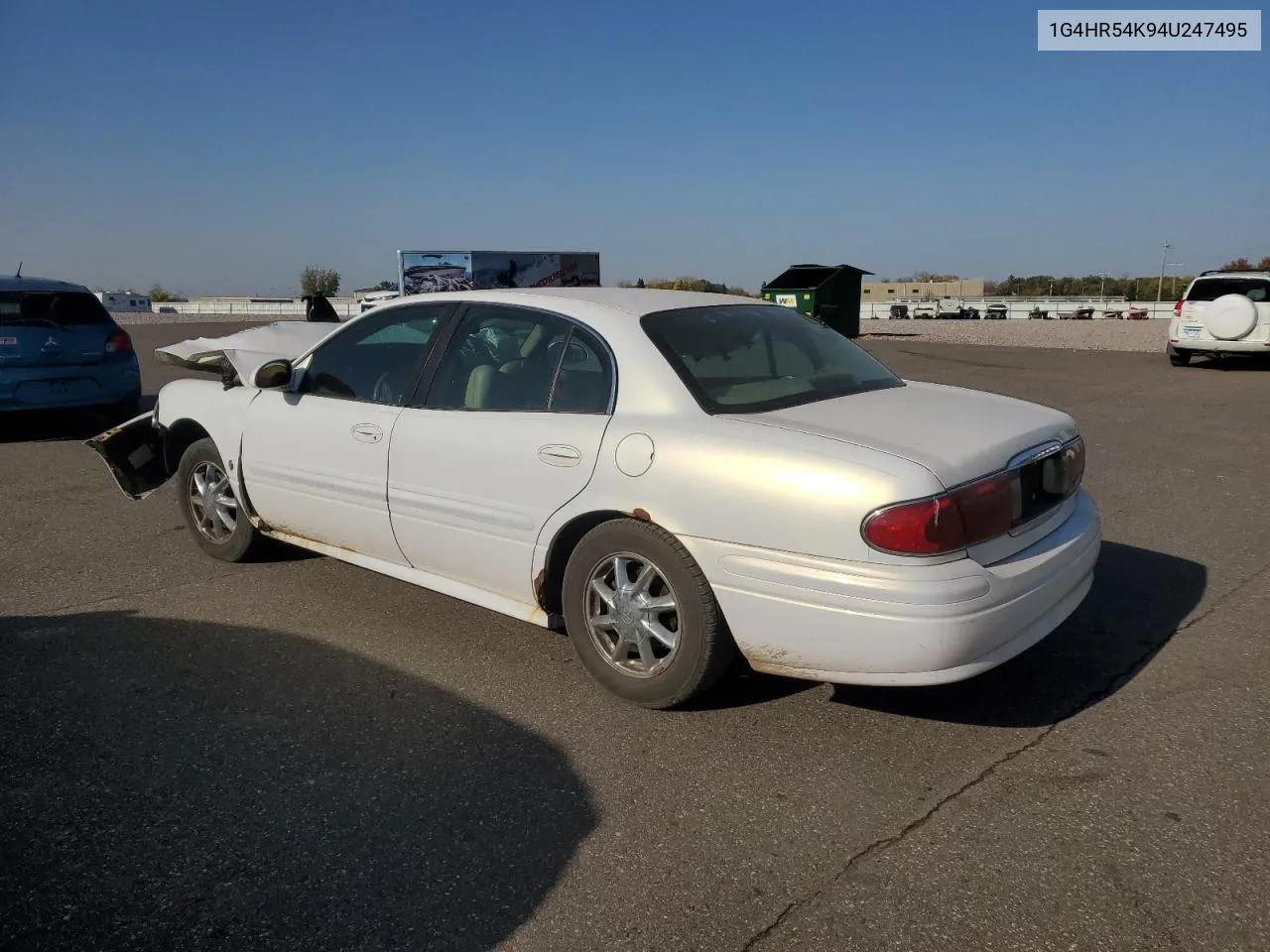 2004 Buick Lesabre Limited VIN: 1G4HR54K94U247495 Lot: 76313944