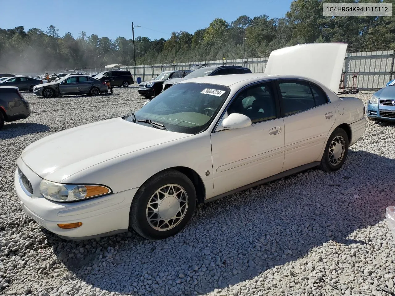 2004 Buick Lesabre Limited VIN: 1G4HR54K94U115112 Lot: 76806334