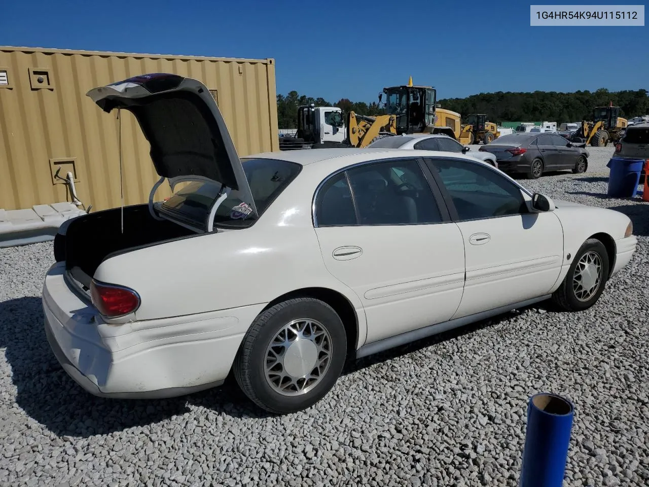 2004 Buick Lesabre Limited VIN: 1G4HR54K94U115112 Lot: 76806334