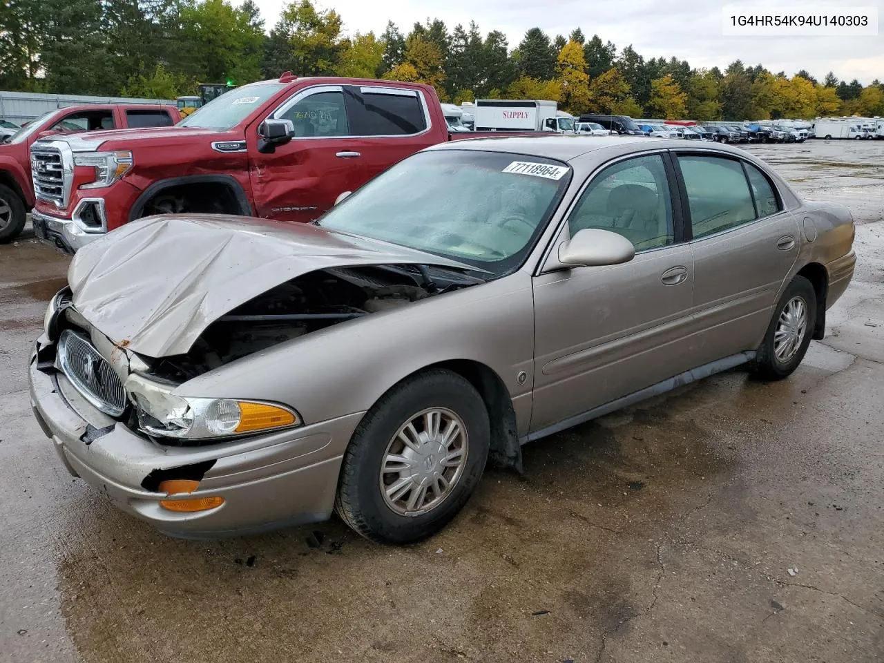 2004 Buick Lesabre Limited VIN: 1G4HR54K94U140303 Lot: 77118964