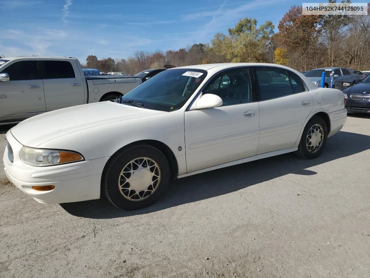 2004 Buick Lesabre Custom VIN: 1G4HP52K744125095 Lot: 77758024