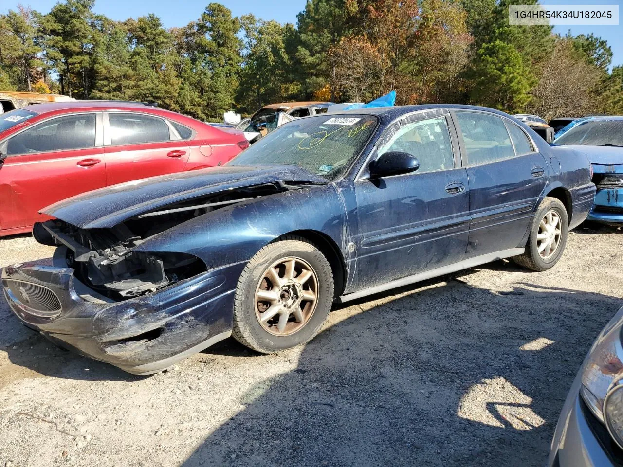 2004 Buick Lesabre Limited VIN: 1G4HR54K34U182045 Lot: 78072974