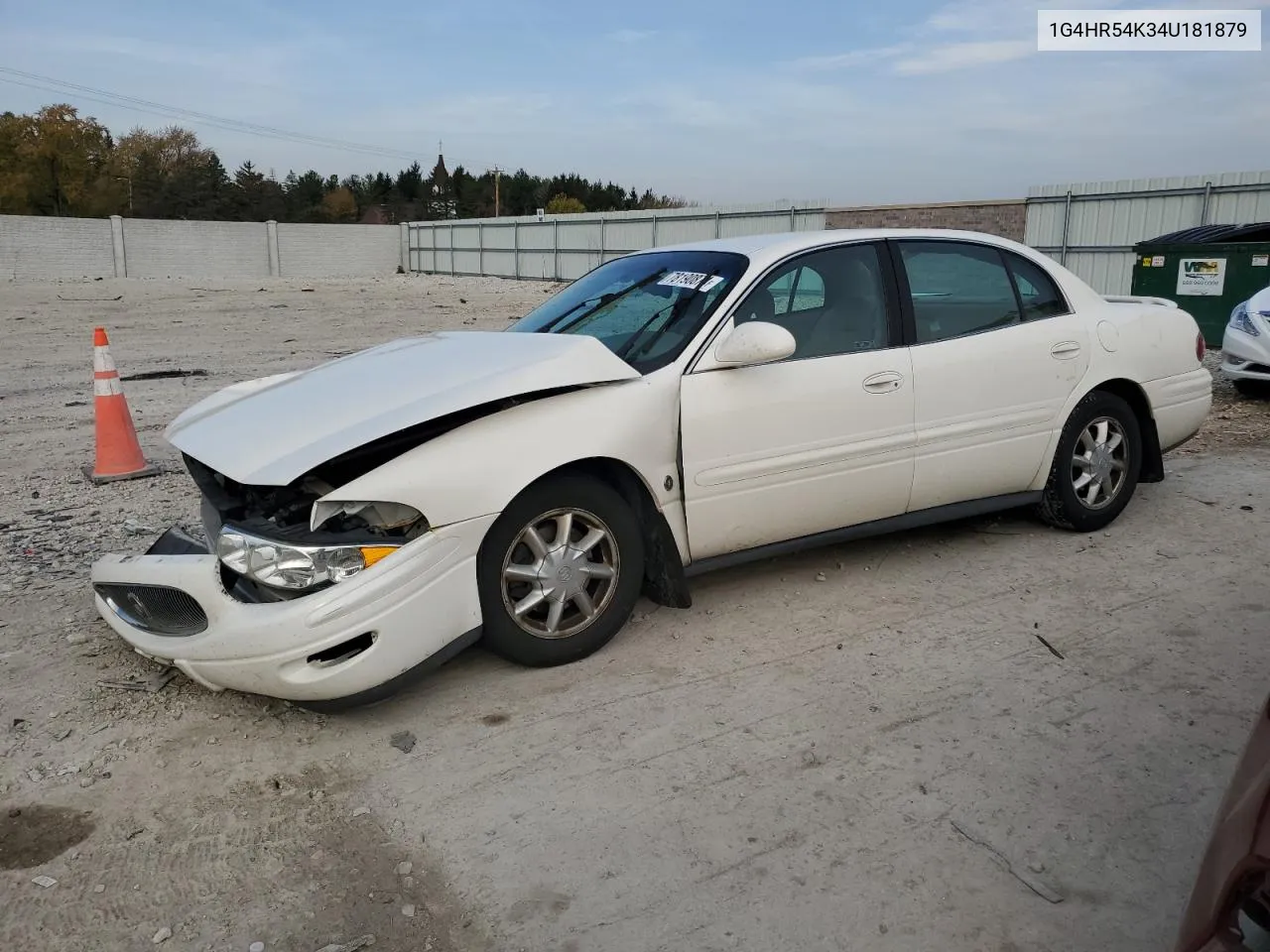 2004 Buick Lesabre Limited VIN: 1G4HR54K34U181879 Lot: 78190874