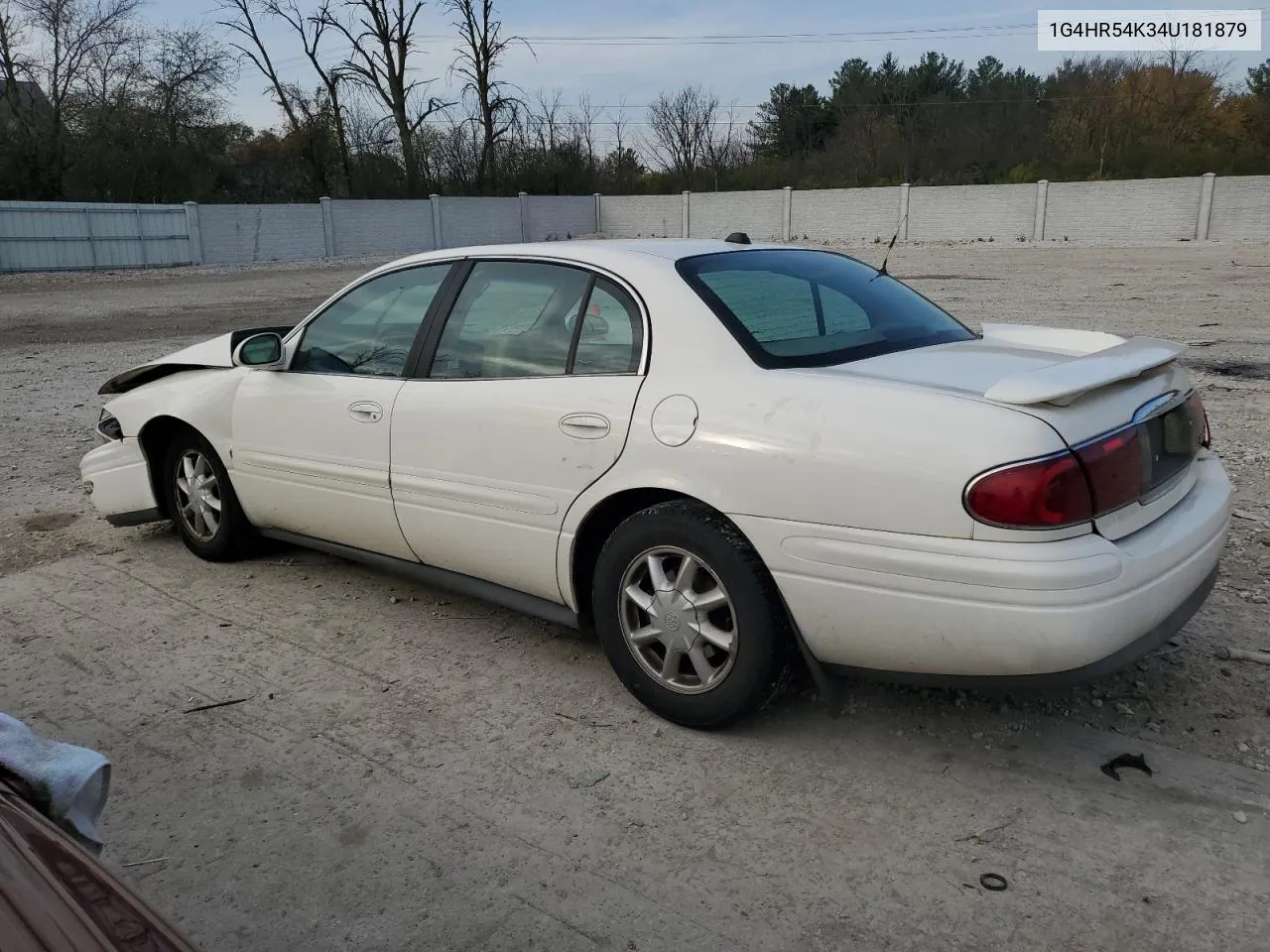 2004 Buick Lesabre Limited VIN: 1G4HR54K34U181879 Lot: 78190874