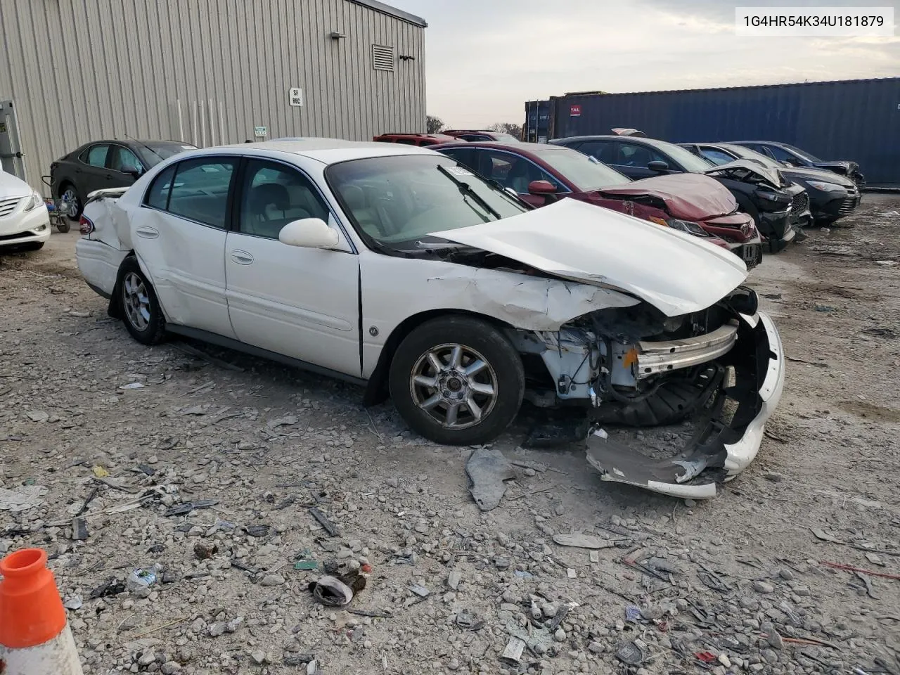 2004 Buick Lesabre Limited VIN: 1G4HR54K34U181879 Lot: 78190874