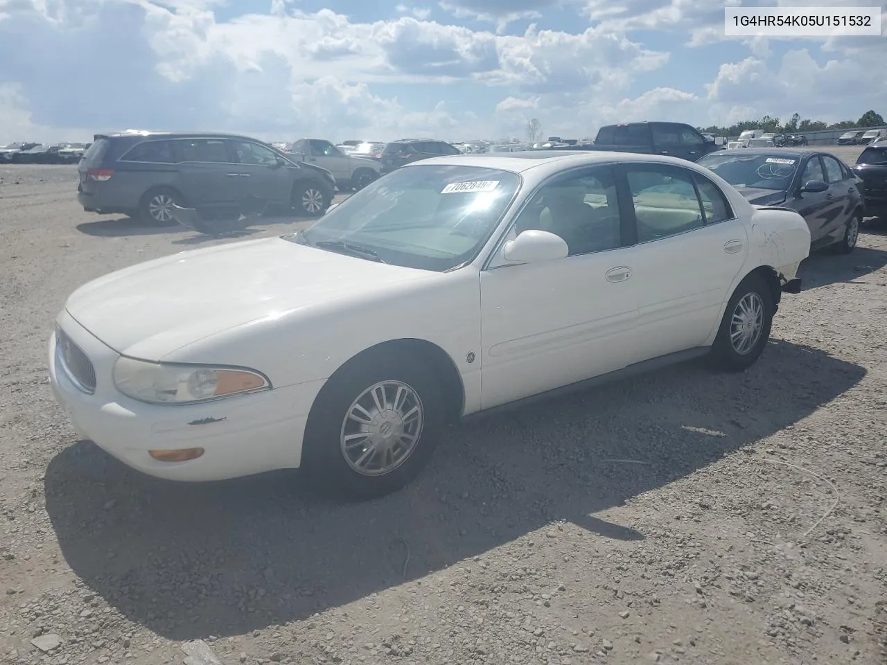 2005 Buick Lesabre Limited VIN: 1G4HR54K05U151532 Lot: 70628484