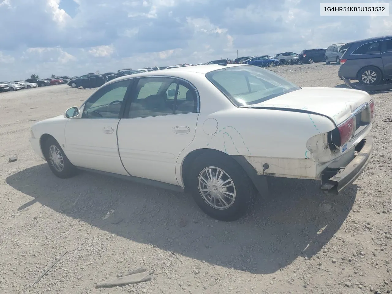 2005 Buick Lesabre Limited VIN: 1G4HR54K05U151532 Lot: 70628484