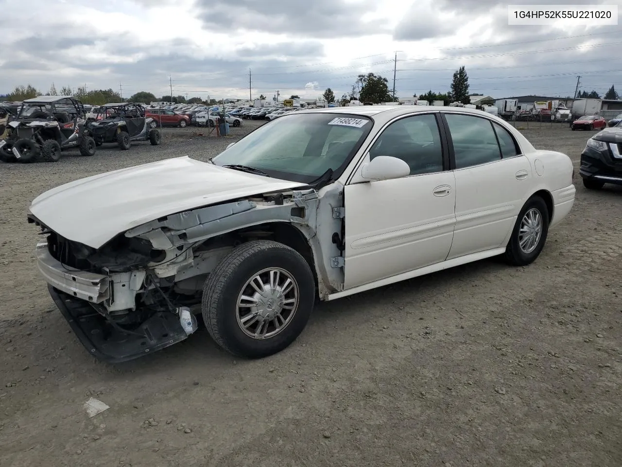 1G4HP52K55U221020 2005 Buick Lesabre Custom