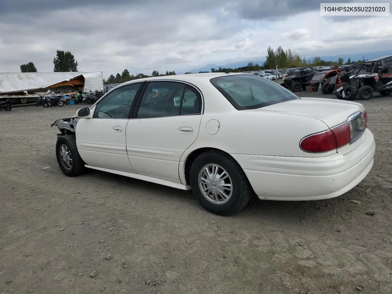 2005 Buick Lesabre Custom VIN: 1G4HP52K55U221020 Lot: 71498214