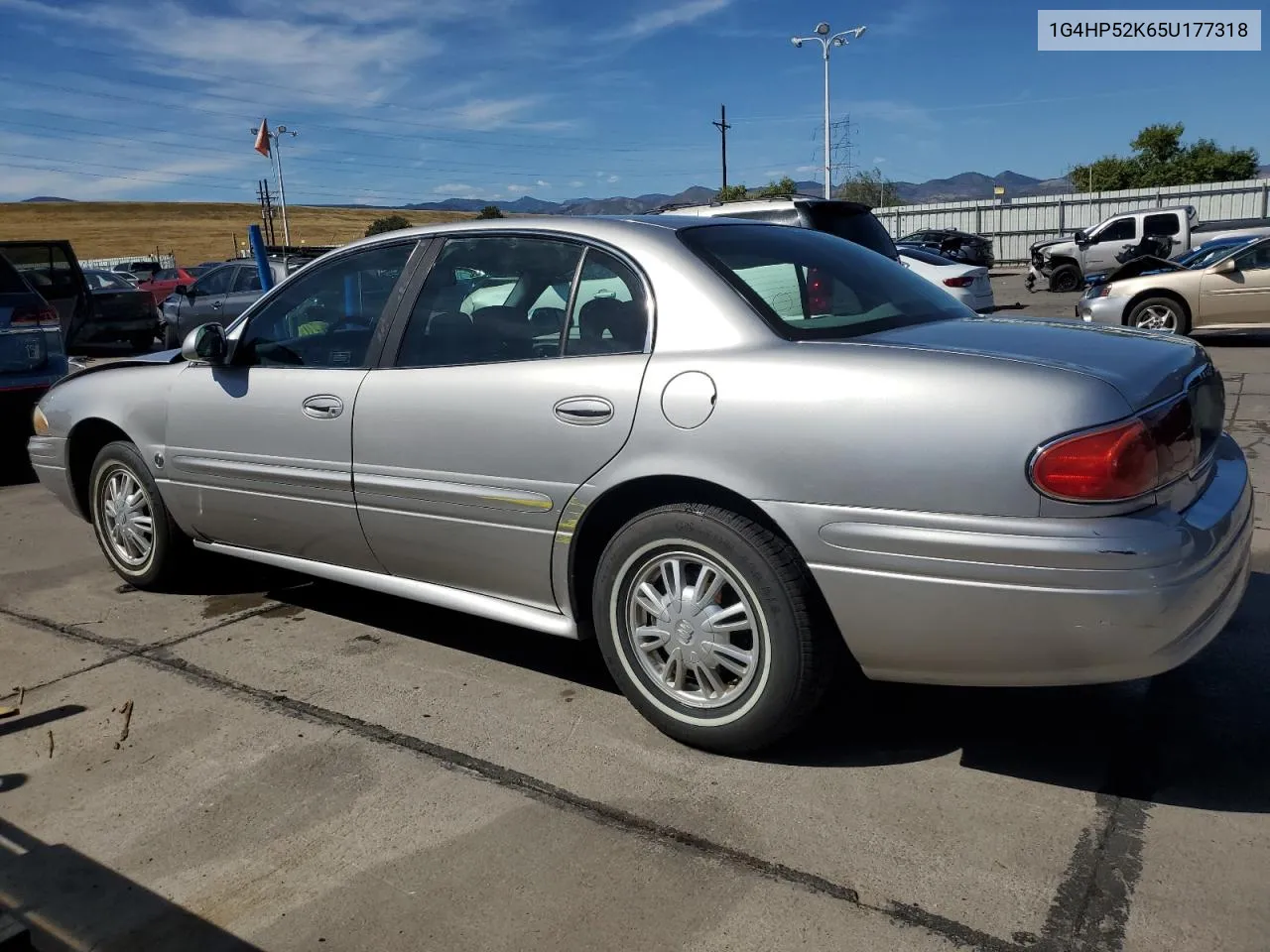 2005 Buick Lesabre Custom VIN: 1G4HP52K65U177318 Lot: 72941544