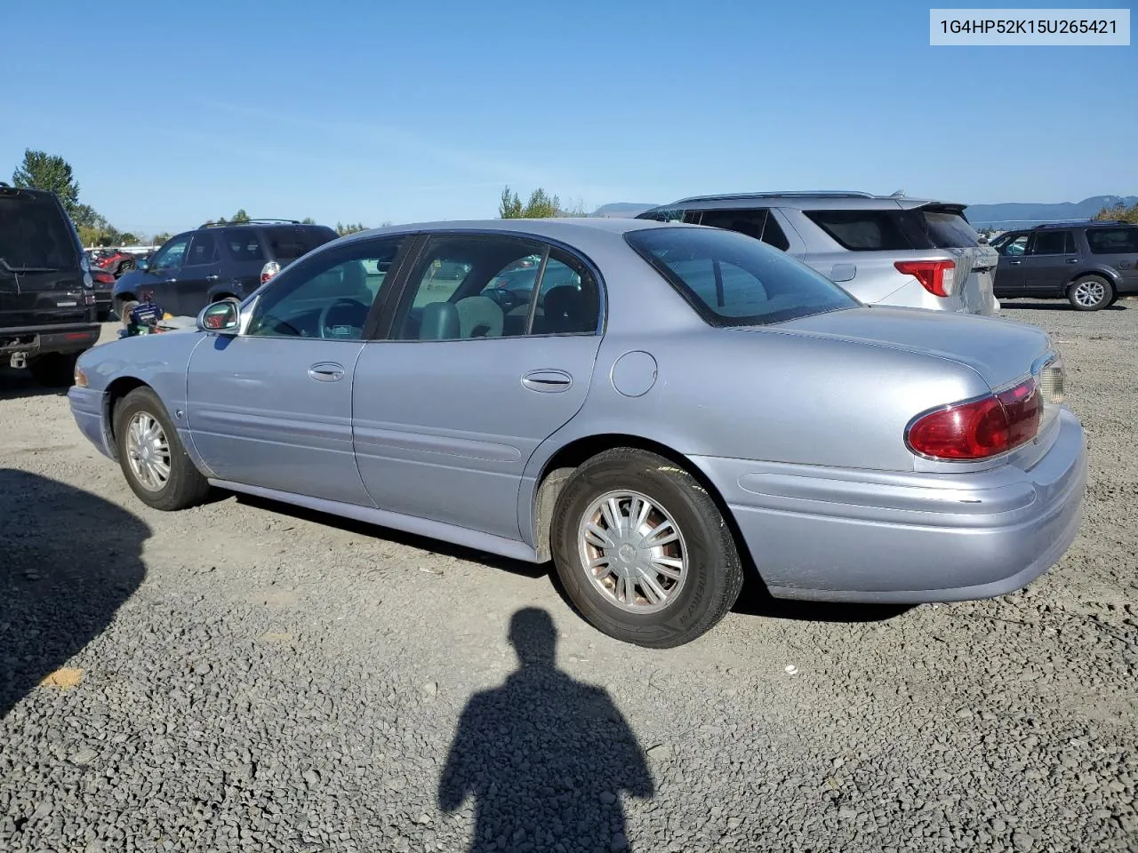 2005 Buick Lesabre Custom VIN: 1G4HP52K15U265421 Lot: 73655044