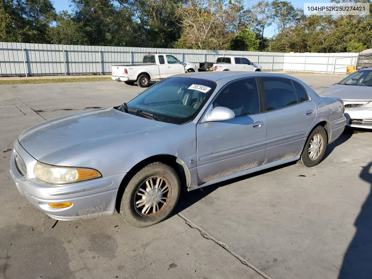 2005 Buick Lesabre Custom VIN: 1G4HP52K25U274421 Lot: 75525934