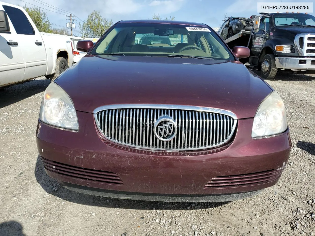 2006 Buick Lucerne Cx VIN: 1G4HP57286U193286 Lot: 48831834