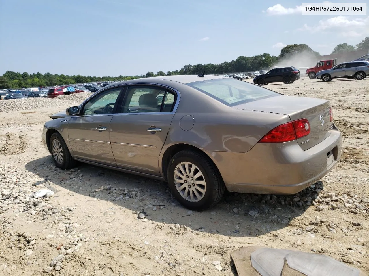 2006 Buick Lucerne Cx VIN: 1G4HP57226U191064 Lot: 59265034