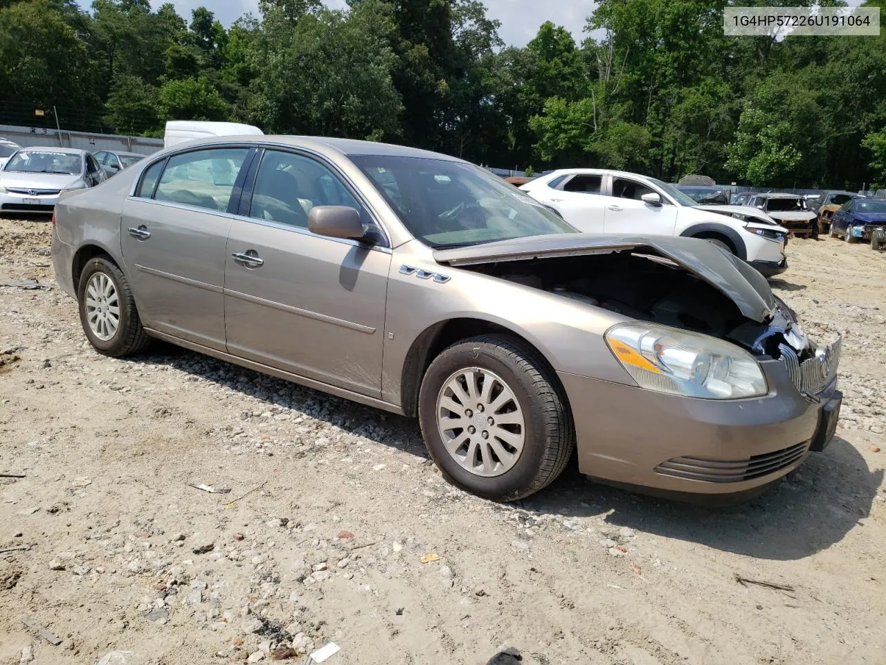 2006 Buick Lucerne Cx VIN: 1G4HP57226U191064 Lot: 59265034