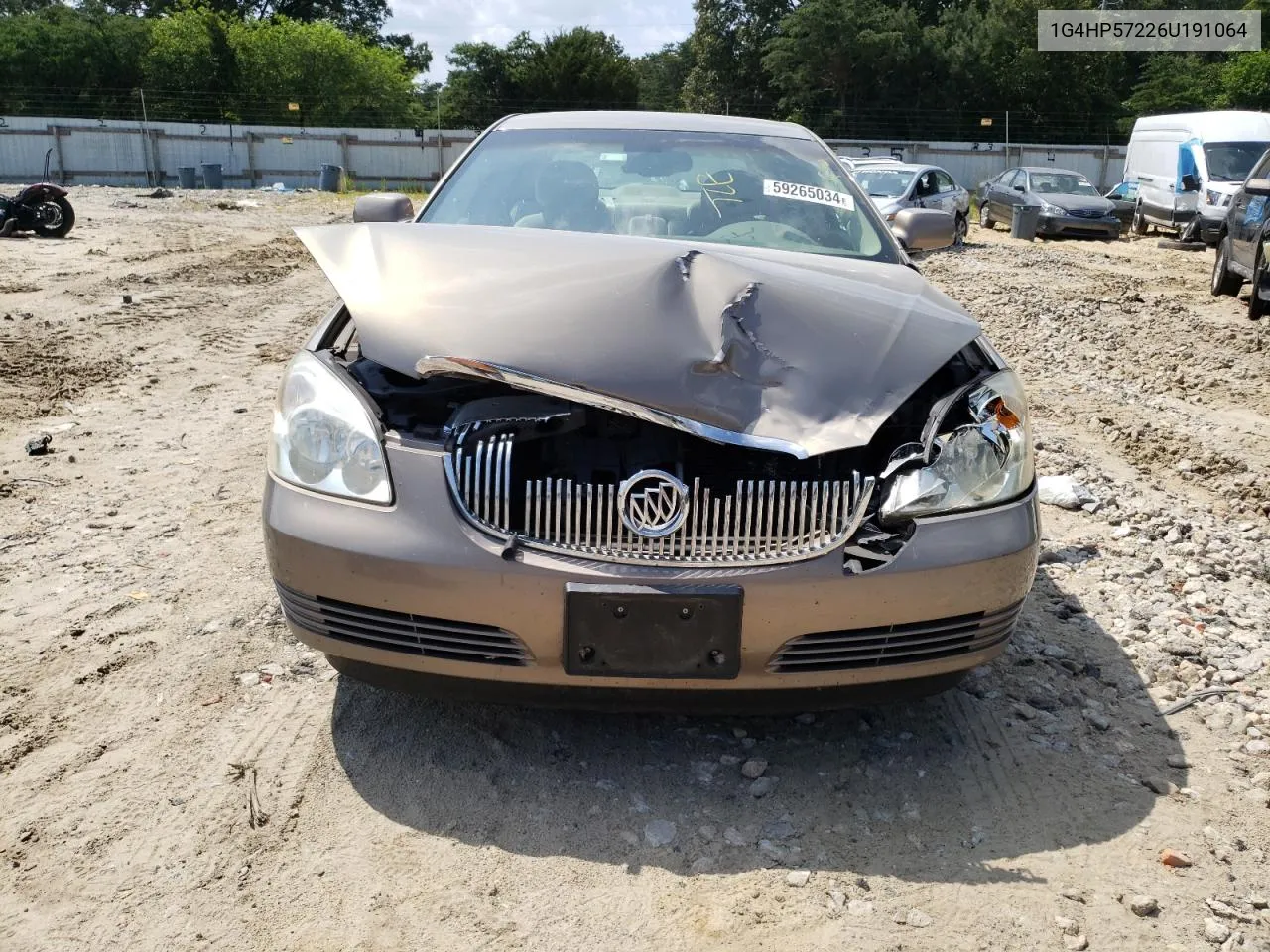 2006 Buick Lucerne Cx VIN: 1G4HP57226U191064 Lot: 59265034