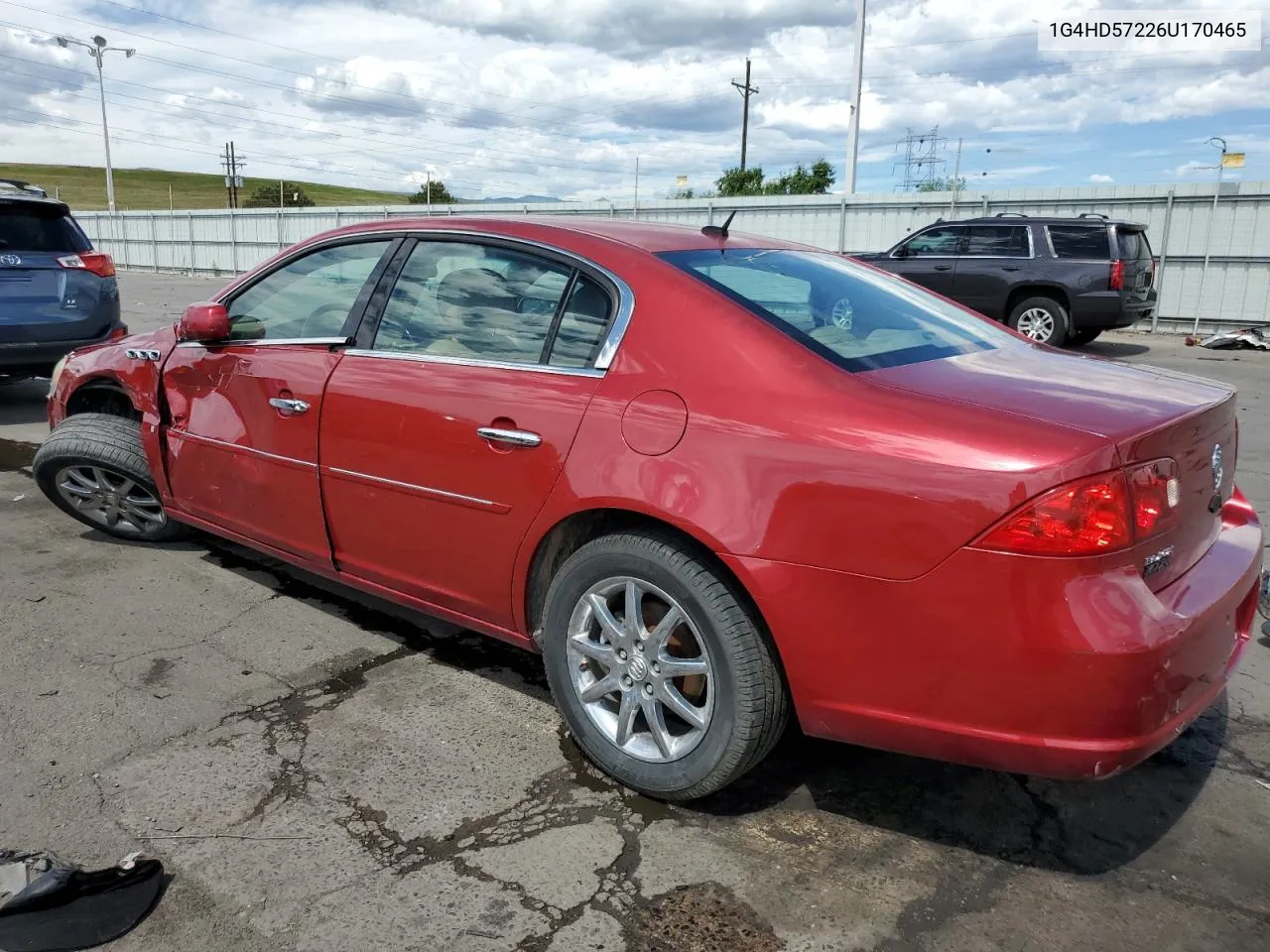 2006 Buick Lucerne Cxl VIN: 1G4HD57226U170465 Lot: 60519334