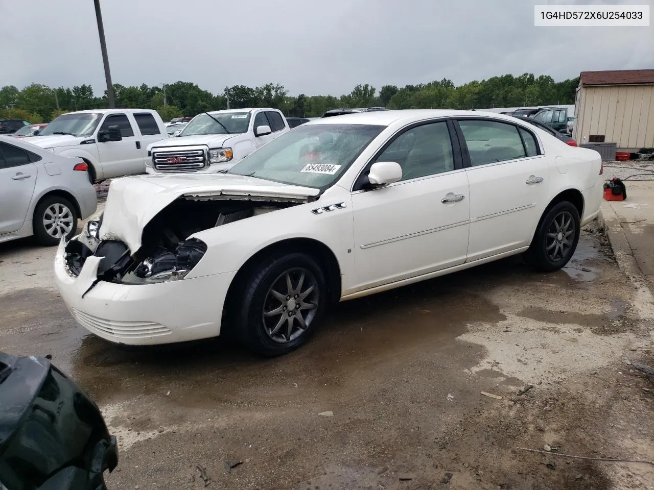 2006 Buick Lucerne Cxl VIN: 1G4HD572X6U254033 Lot: 65493084