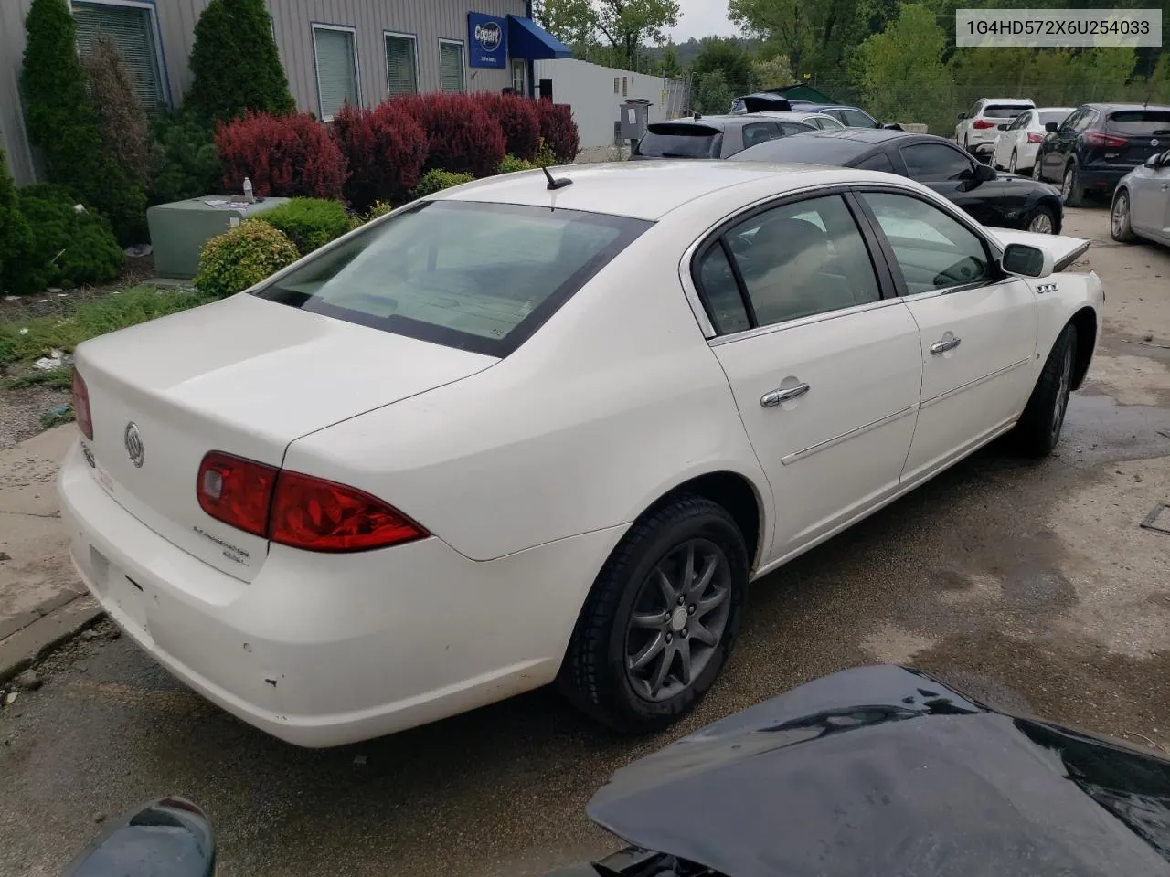 2006 Buick Lucerne Cxl VIN: 1G4HD572X6U254033 Lot: 65493084