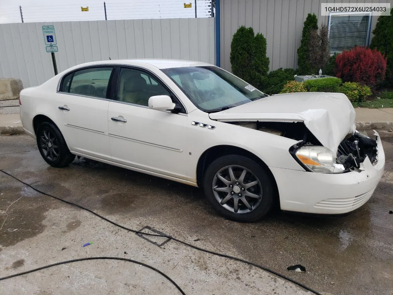 2006 Buick Lucerne Cxl VIN: 1G4HD572X6U254033 Lot: 65493084