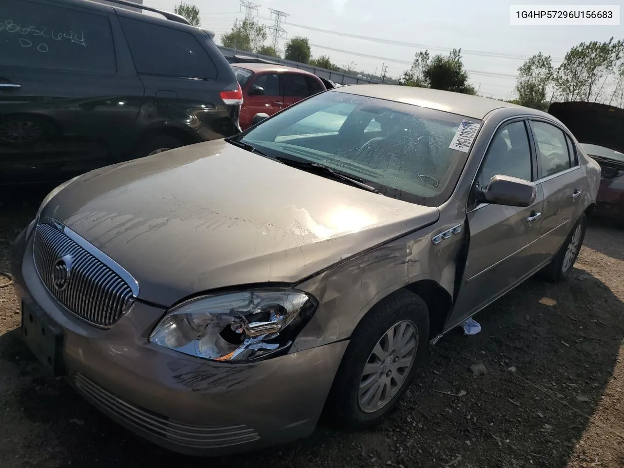 2006 Buick Lucerne Cx VIN: 1G4HP57296U156683 Lot: 68363154