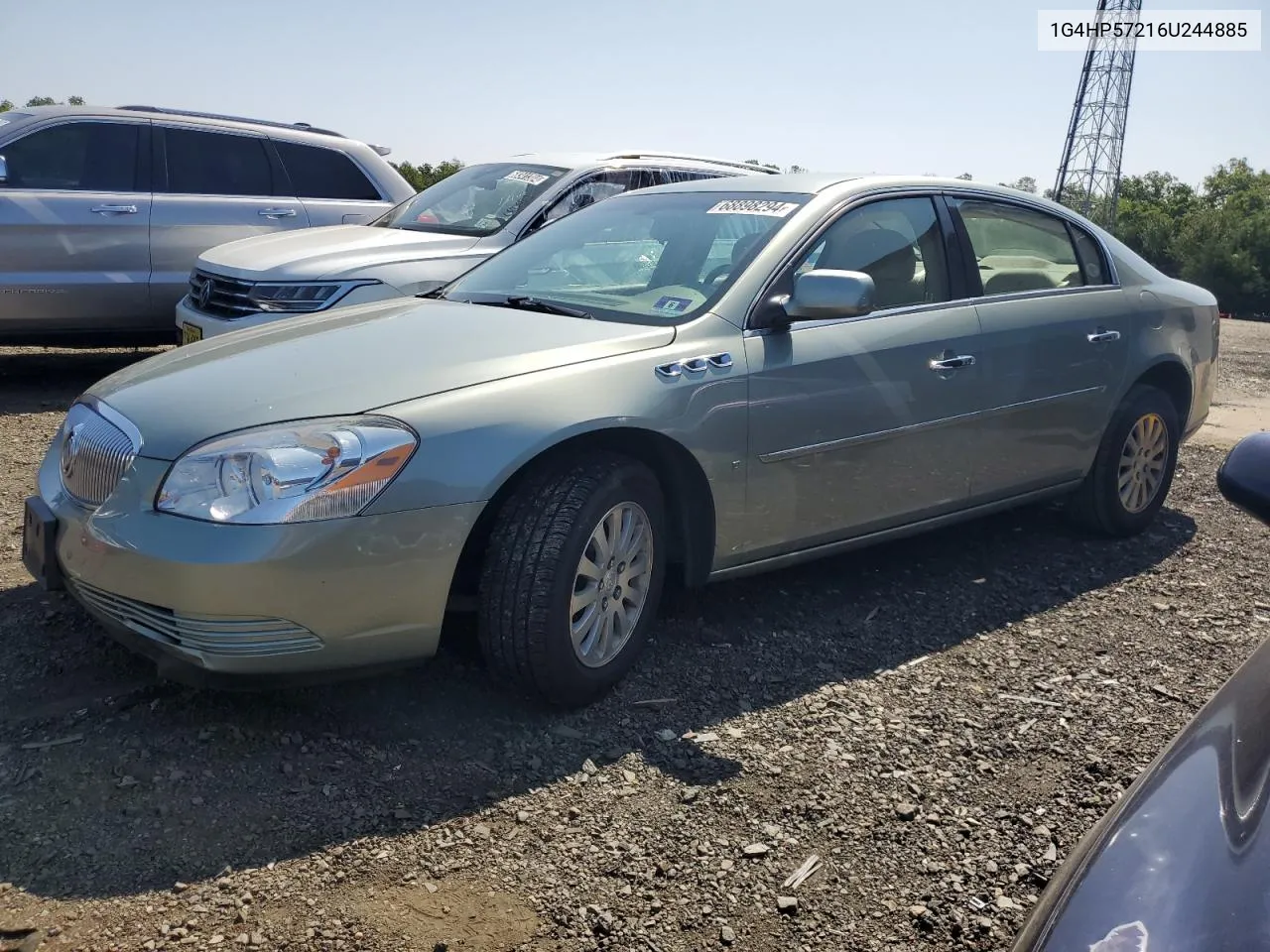 2006 Buick Lucerne Cx VIN: 1G4HP57216U244885 Lot: 68898294