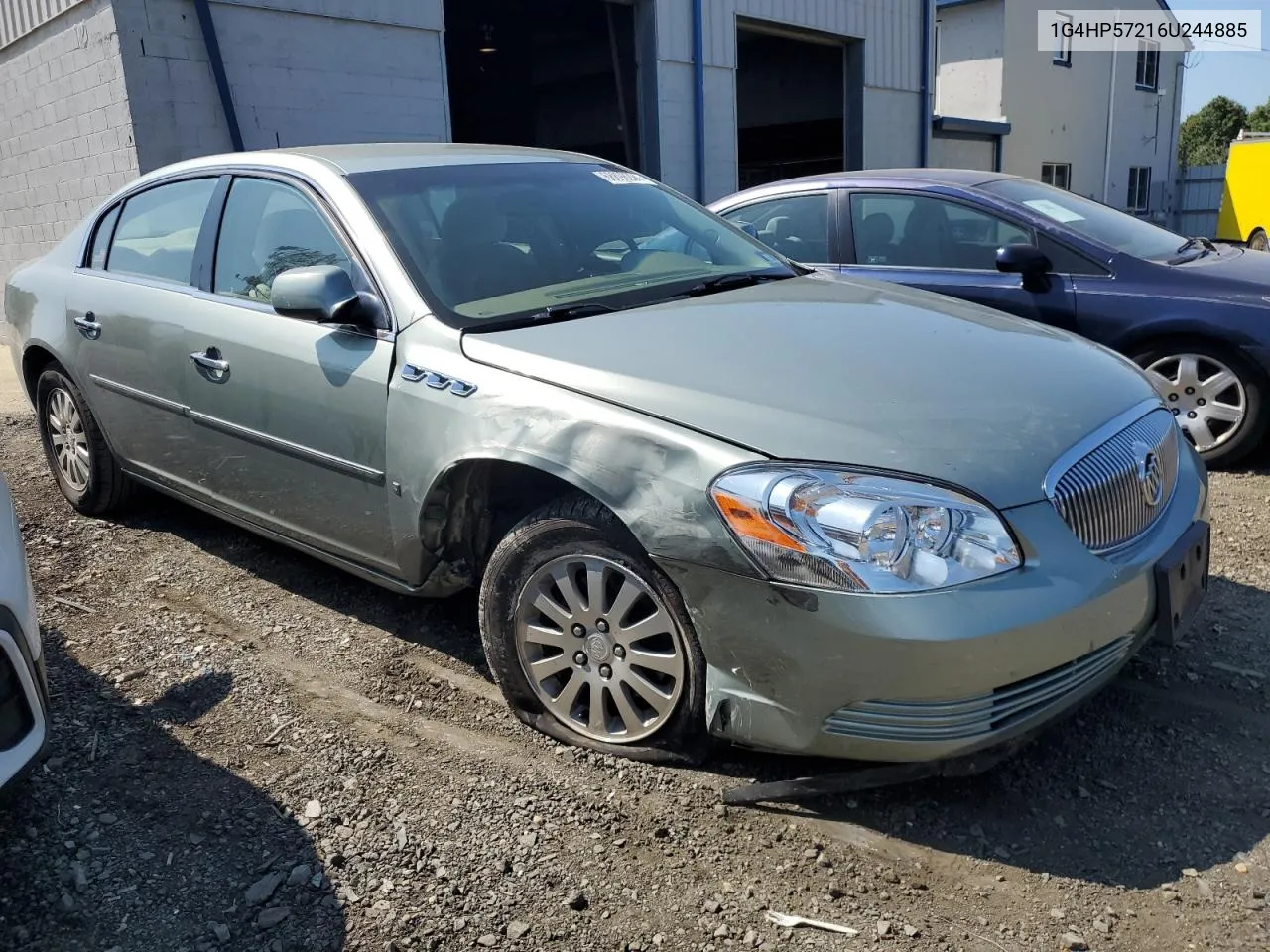 2006 Buick Lucerne Cx VIN: 1G4HP57216U244885 Lot: 68898294