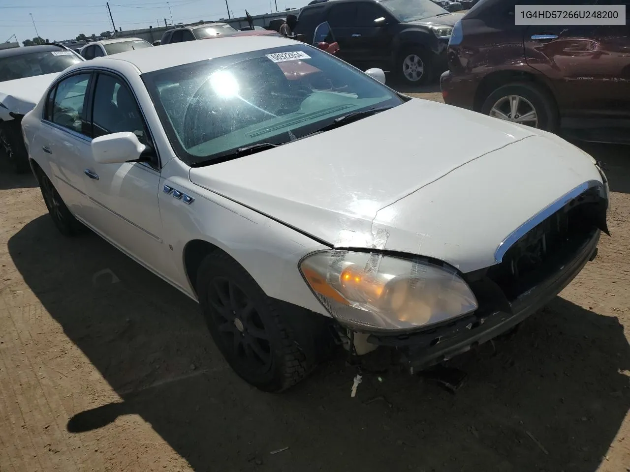 2006 Buick Lucerne Cxl VIN: 1G4HD57266U248200 Lot: 68922854