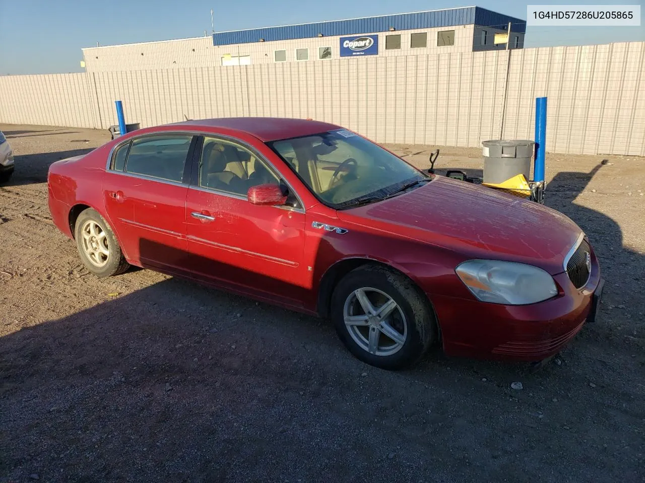 2006 Buick Lucerne Cxl VIN: 1G4HD57286U205865 Lot: 69193464