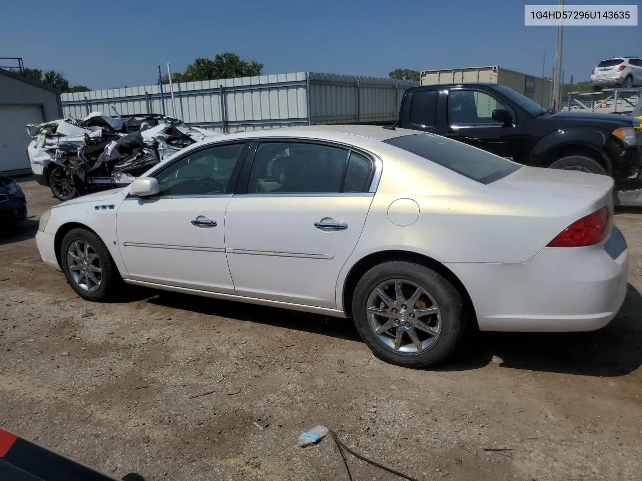 2006 Buick Lucerne Cxl VIN: 1G4HD57296U143635 Lot: 69832394