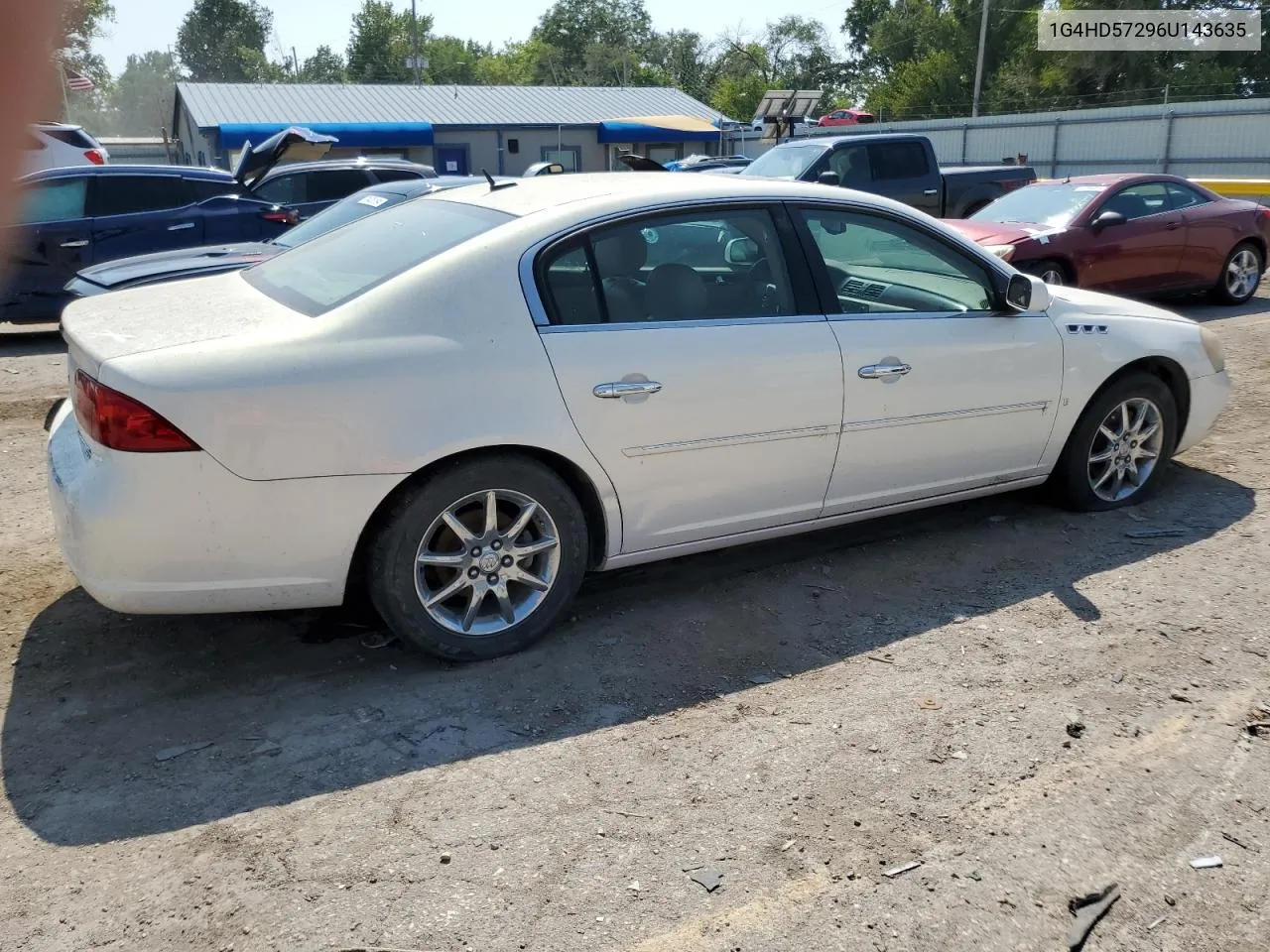 2006 Buick Lucerne Cxl VIN: 1G4HD57296U143635 Lot: 69832394