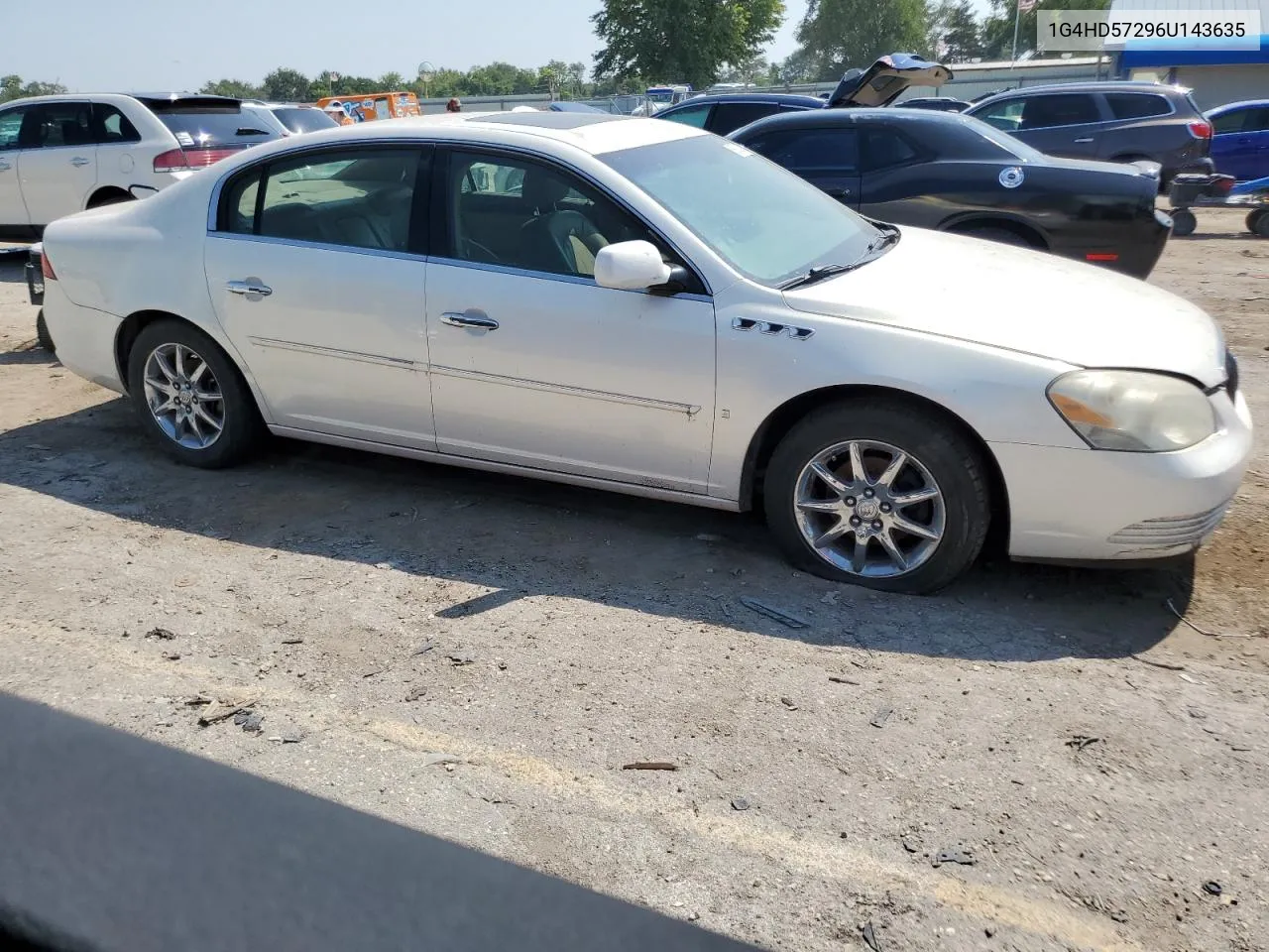 2006 Buick Lucerne Cxl VIN: 1G4HD57296U143635 Lot: 69832394