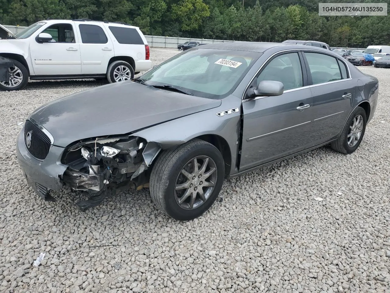 2006 Buick Lucerne Cxl VIN: 1G4HD57246U135250 Lot: 70203194