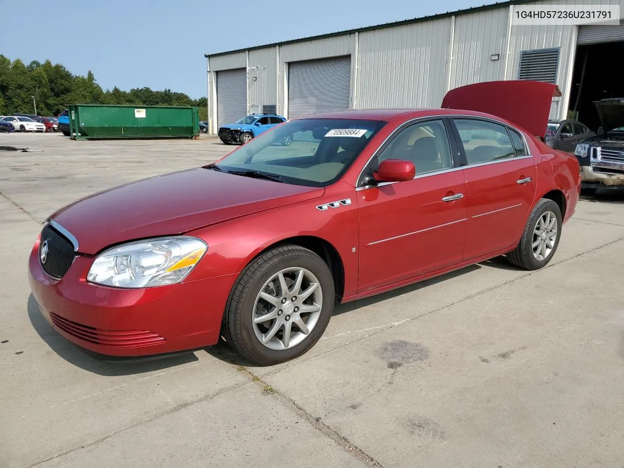 1G4HD57236U231791 2006 Buick Lucerne Cxl