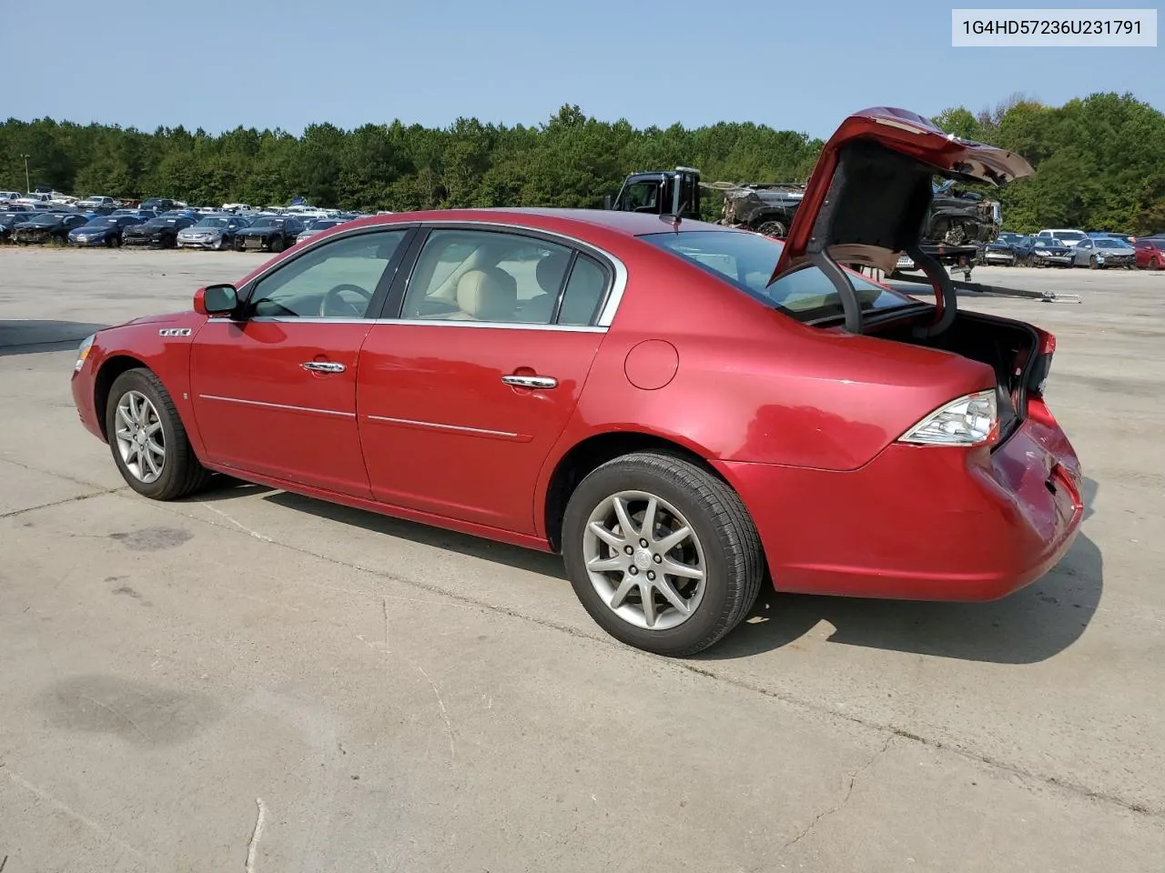 1G4HD57236U231791 2006 Buick Lucerne Cxl