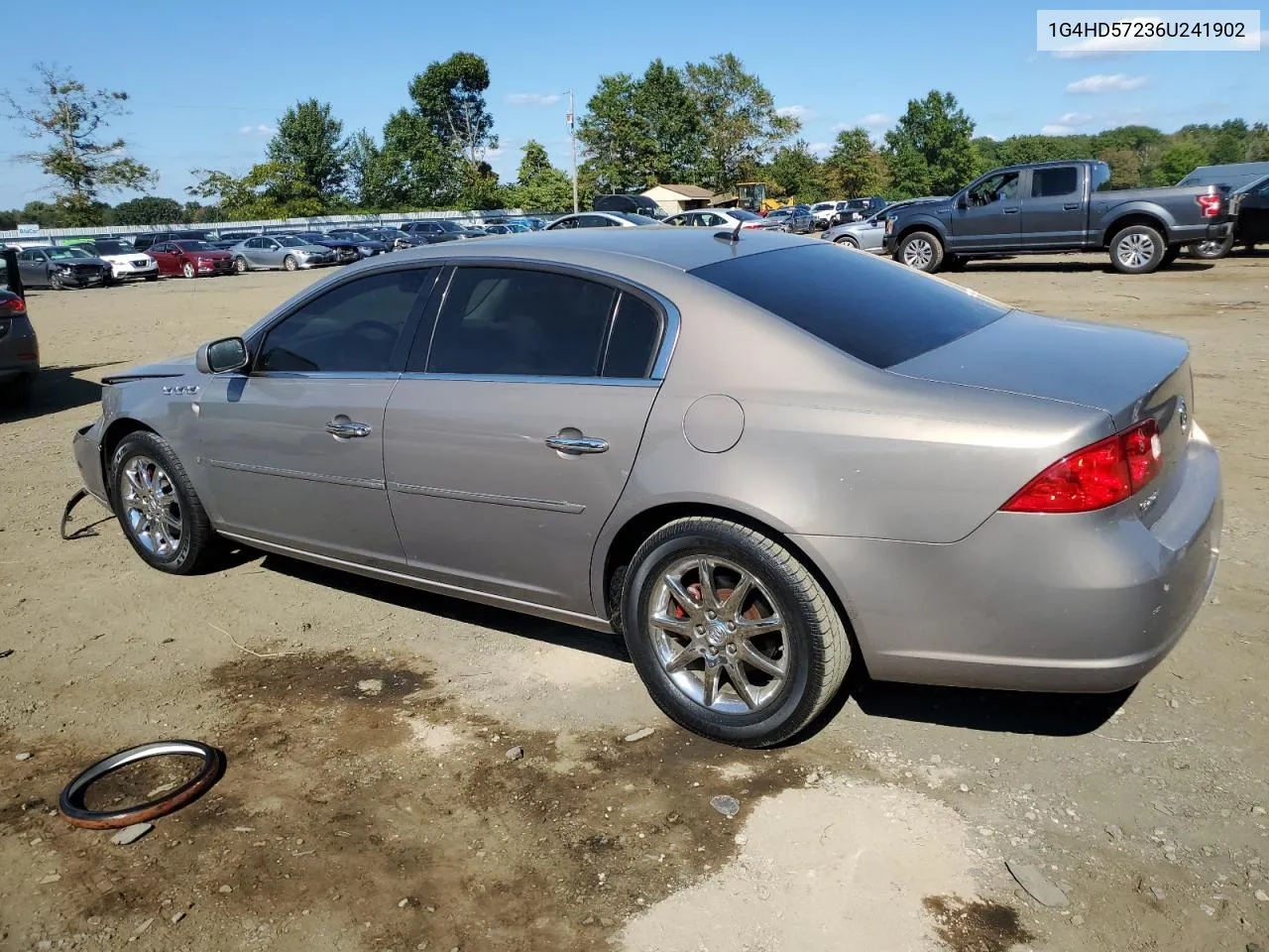 2006 Buick Lucerne Cxl VIN: 1G4HD57236U241902 Lot: 70562954