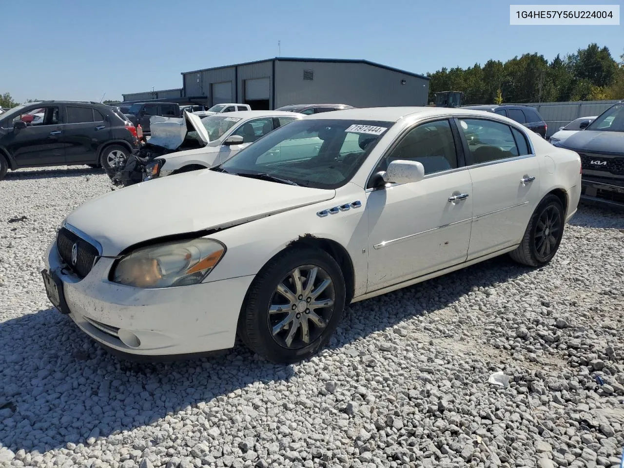 1G4HE57Y56U224004 2006 Buick Lucerne Cxs