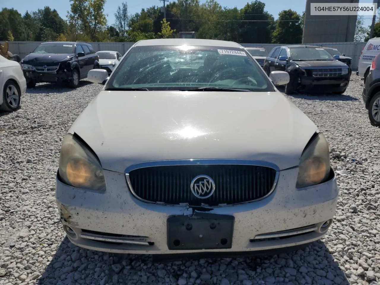 2006 Buick Lucerne Cxs VIN: 1G4HE57Y56U224004 Lot: 71972444