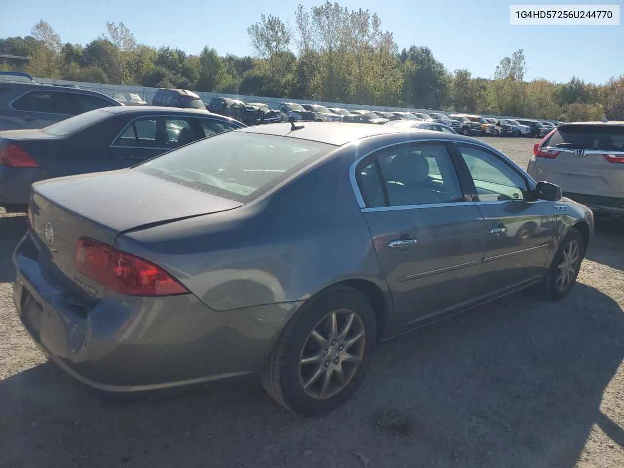 2006 Buick Lucerne Cxl VIN: 1G4HD57256U244770 Lot: 71983204