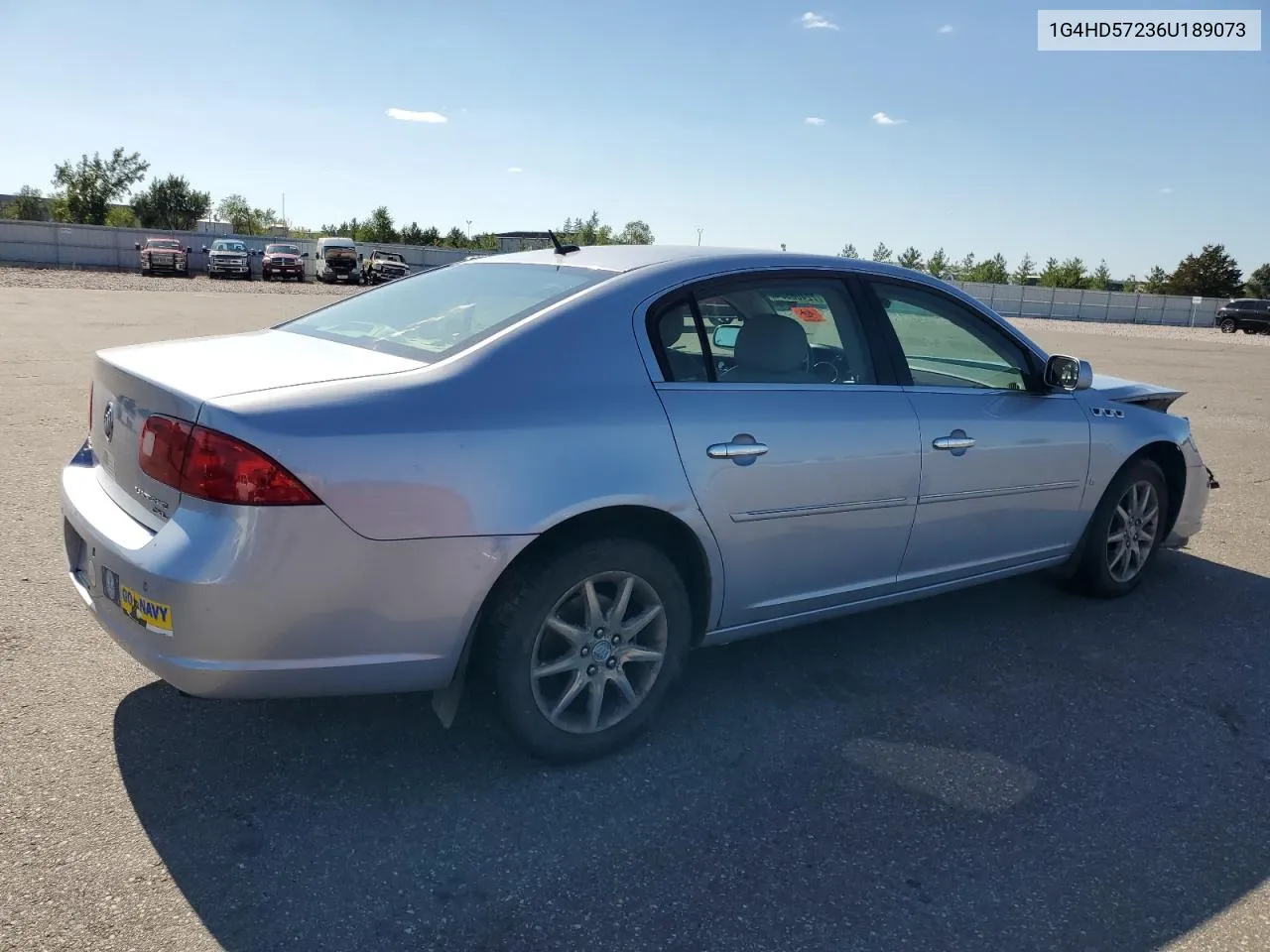 2006 Buick Lucerne Cxl VIN: 1G4HD57236U189073 Lot: 72408504