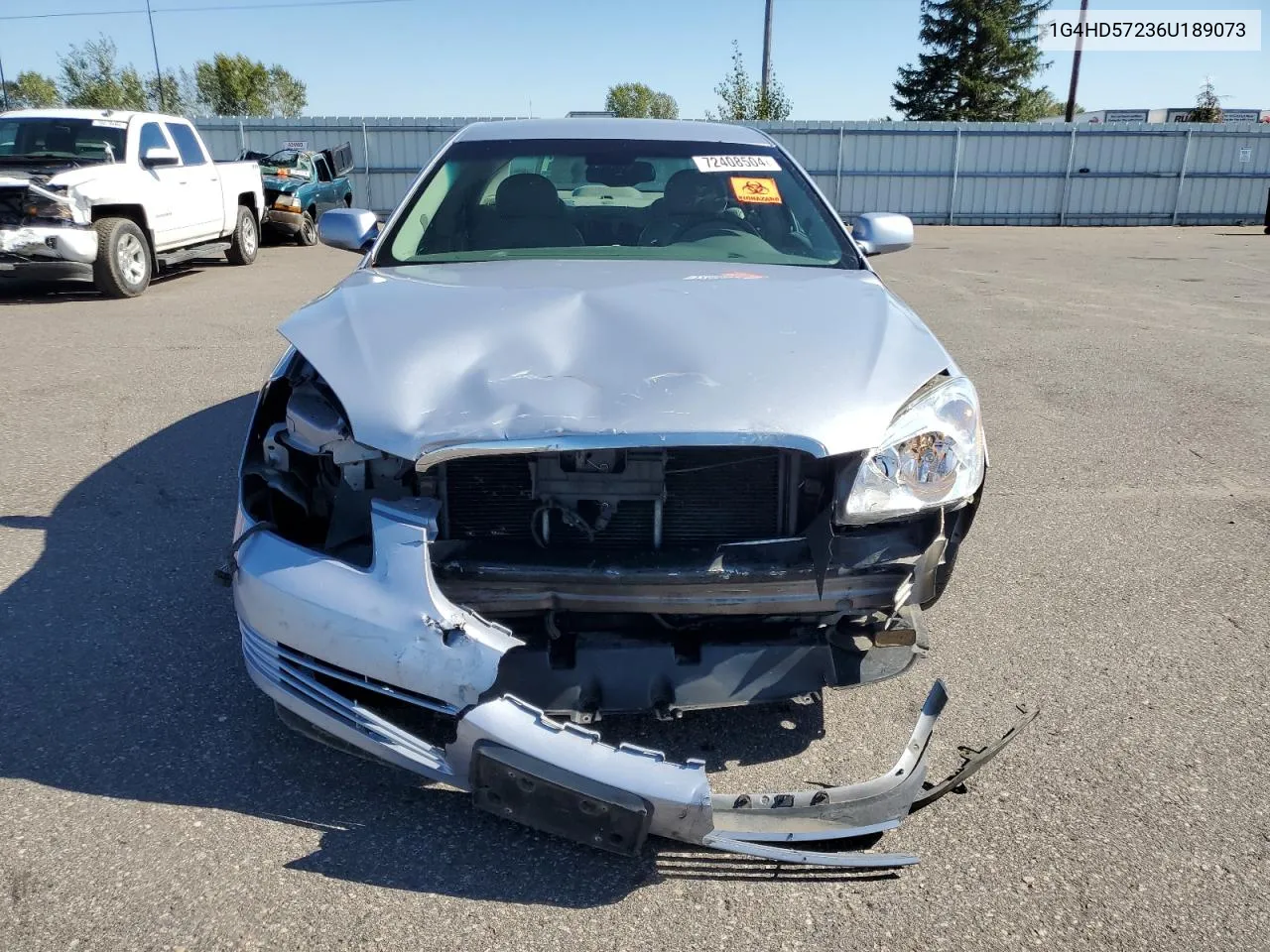 2006 Buick Lucerne Cxl VIN: 1G4HD57236U189073 Lot: 72408504