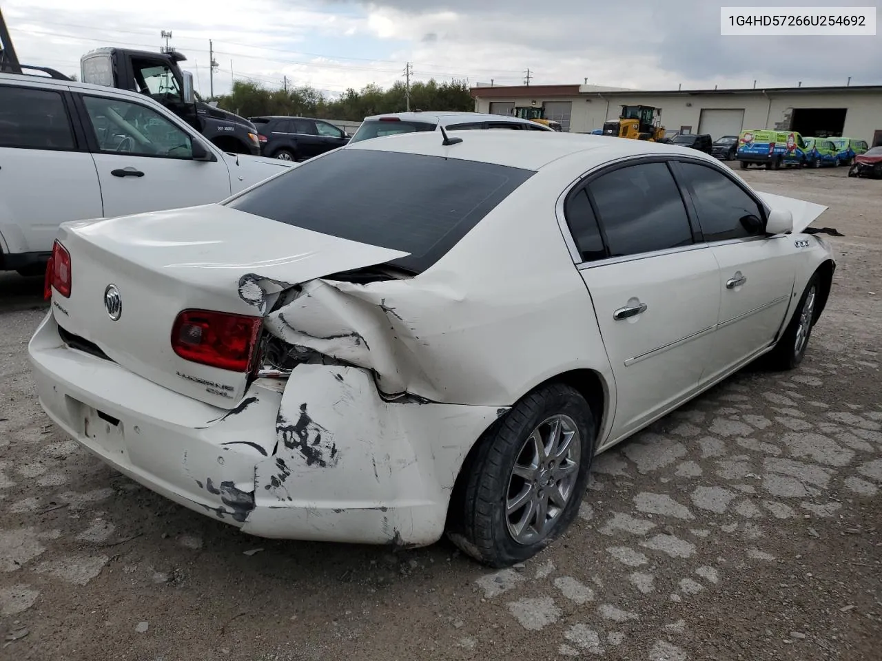 2006 Buick Lucerne Cxl VIN: 1G4HD57266U254692 Lot: 73376304