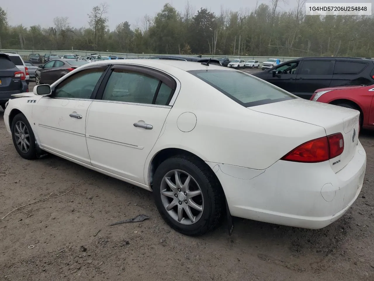 2006 Buick Lucerne Cxl VIN: 1G4HD57206U254848 Lot: 73378884