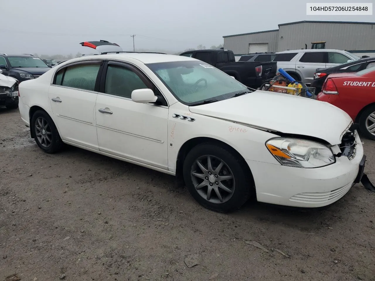 2006 Buick Lucerne Cxl VIN: 1G4HD57206U254848 Lot: 73378884