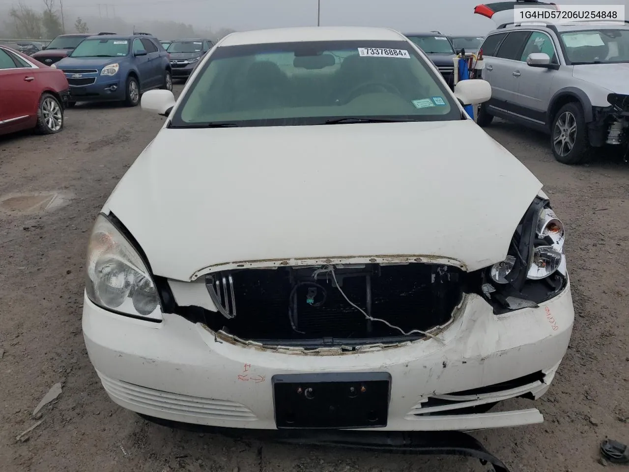 2006 Buick Lucerne Cxl VIN: 1G4HD57206U254848 Lot: 73378884