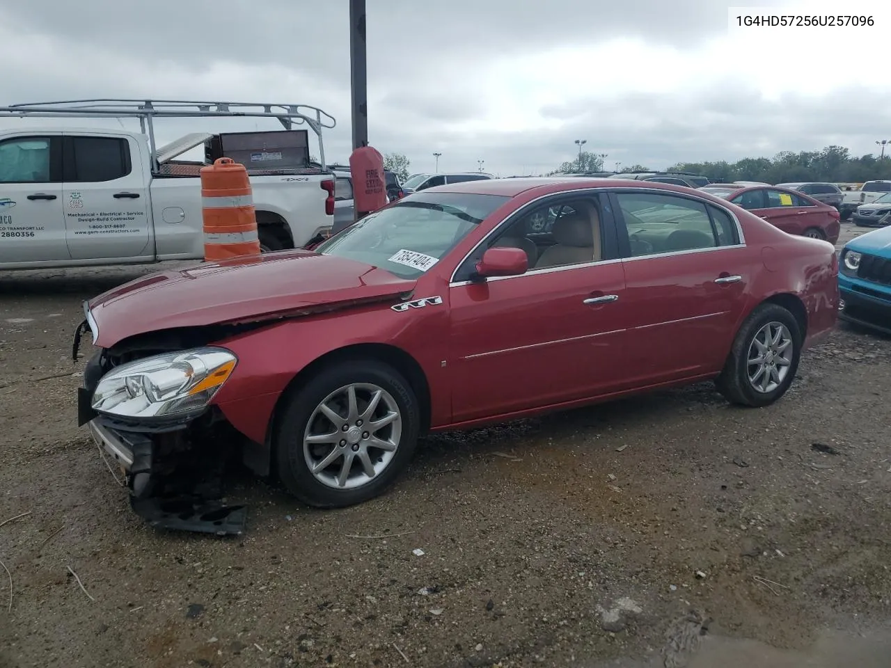 2006 Buick Lucerne Cxl VIN: 1G4HD57256U257096 Lot: 73547404