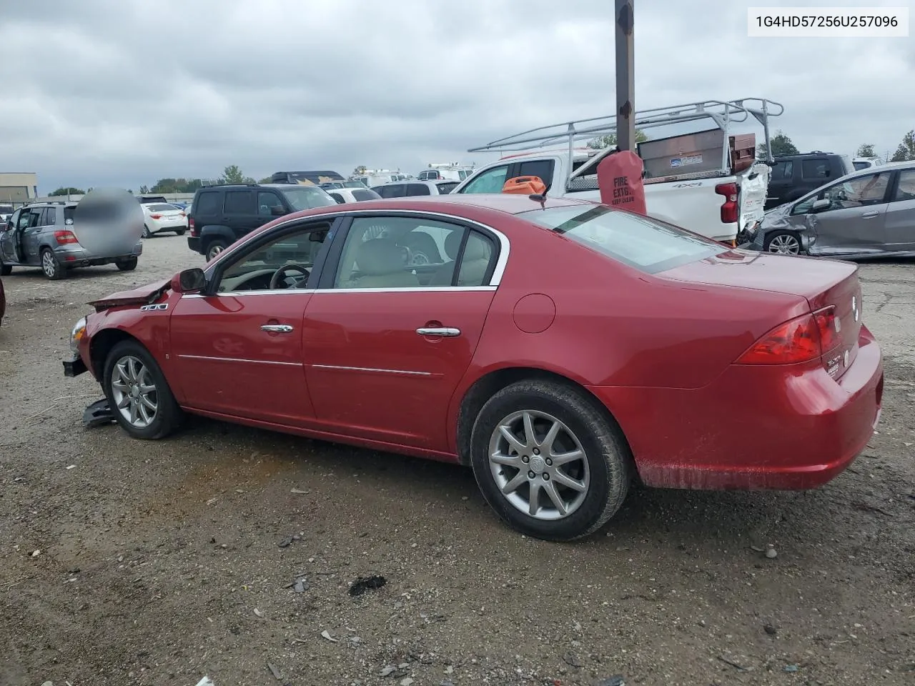 2006 Buick Lucerne Cxl VIN: 1G4HD57256U257096 Lot: 73547404