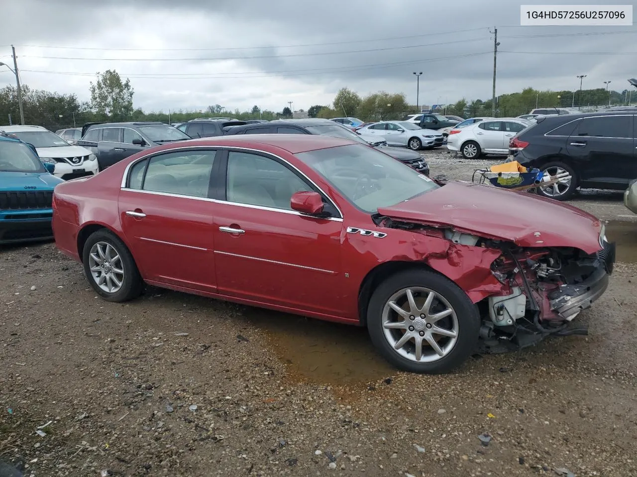 2006 Buick Lucerne Cxl VIN: 1G4HD57256U257096 Lot: 73547404