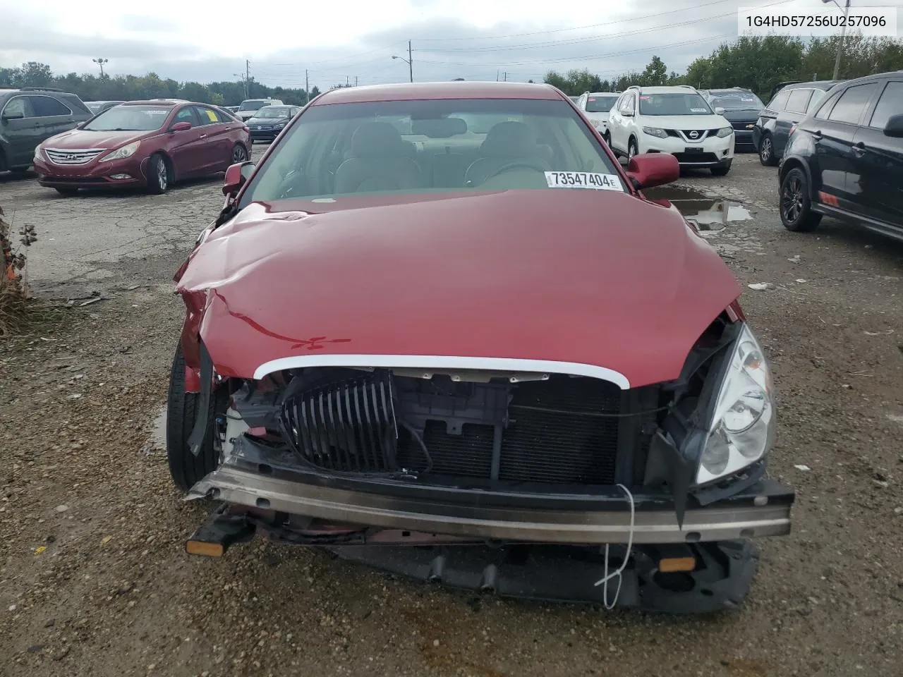 2006 Buick Lucerne Cxl VIN: 1G4HD57256U257096 Lot: 73547404