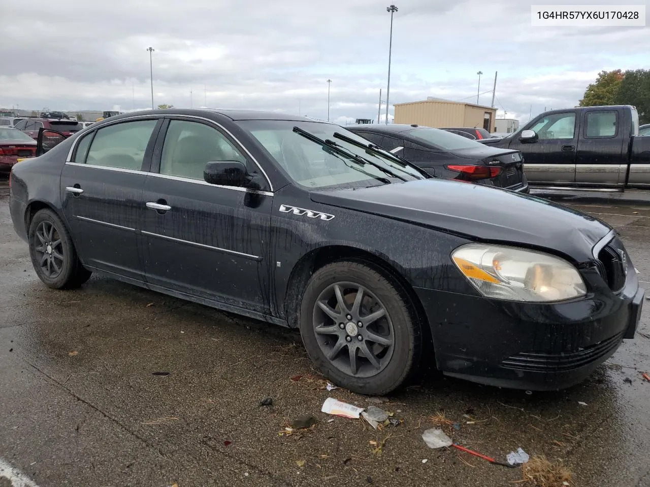 2006 Buick Lucerne Cxl VIN: 1G4HR57YX6U170428 Lot: 73562094